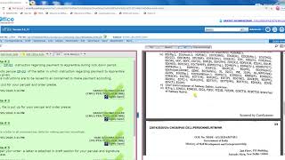 Video5A How Attaching a DRAFT LETTERNOTE in E office file [upl. by Mullins]