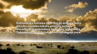 SIJUI ATAKAPOKUJA  Tukimgojea Nyimbo za kriso By Msanii Records Chorale [upl. by Adnalro428]