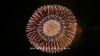 ２尺コレクション ２０１０ 600mm24inch shells feuerwerk vuurwerk fireworks [upl. by Koy222]