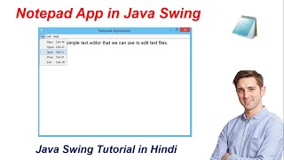 How to create a Notepad App in Java Swing using Netbeans IDE [upl. by Nessie]