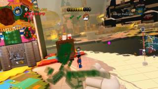 Escape from Cloud Cuckoo Land 100 collectibles guide  The LEGO Movie Videogame [upl. by Ainesej]