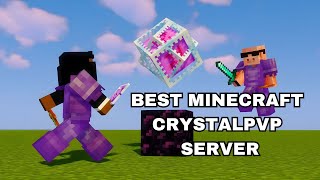 The best CRYSTALPVP PRACTICE server Bedrock amp Java [upl. by Akenat]