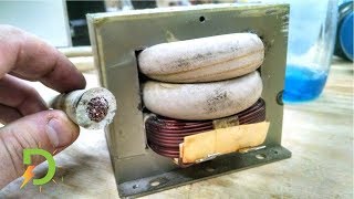 DIY Spot Welder Attempt 2 with Microwave Transformer Failed [upl. by Llenrahc]