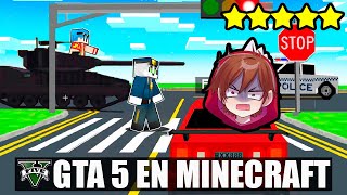 GTA 5 en MINECRAFT 😱 NO HAY LEYES EN MINECRAFT [upl. by Laith105]