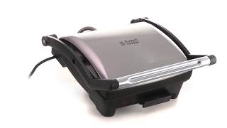 Russell Hobbes 3IN1 PANINI MAKERGRILL amp GRIDDLE [upl. by Ard871]