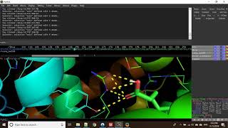 Autodock Vina Result Analysis with PyMol [upl. by Seigel]