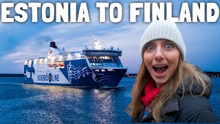 CHEAPEST FERRY FROM TALLINN TO HELSINKI Eckerö Line Cruise [upl. by Magda]