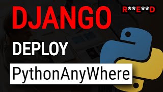 PythonAnyWhere Django Deployment How to deploy Django to PythonAnywhere [upl. by Oakley]