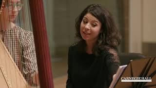 Vienna Philharmonic Harp Master Class with Anneleen Lenaerts Fauré’s Une châtelaine en sa tour [upl. by Farland]