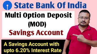 SBI Multi Option Deposit MOD Account Details  SBI MOD INTEREST RATE  SBI SAVINGS PLUS ACCOUNT [upl. by Aiksas]