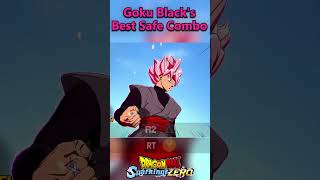 Super Saiyan Rosé Goku Black Full Safe Combo in Sparking Zero [upl. by Dej699]