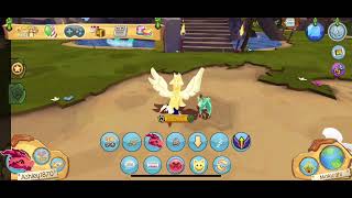 I Grew My Pet Dragon In AnimalJam [upl. by Joiner]