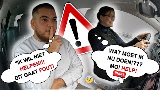 EXAMENROUTE GAAT FOUT ❌  IK WIL NIET HELPEN🆘 [upl. by Wsan953]