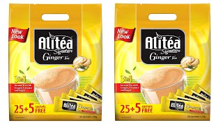 Alitea Signature Ginger Instant Tea 3 in 1  30 Sachets x 20gms [upl. by Aseneg]