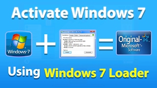 Windows 7 loader  How to activate Windows 7 permanently [upl. by Annayt]