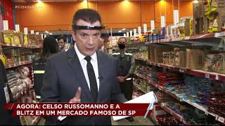 Celso Russomanno e equipe do Procon fazem blitz em mercado famoso de SP [upl. by Fishman735]