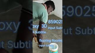 epoxy 3D flooring 8590257413 epoxyresinart kerala [upl. by Aitnahc]