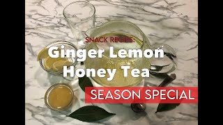 Ginger Lemon Honey Tea [upl. by Notgnirrab]