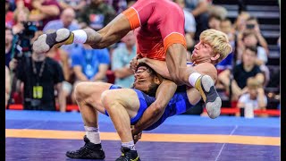 Full Match Jordan Burroughs vs Kyle Dake  2017 World Team Trials [upl. by Graubert]