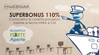 SUPERBONUS 110 la corretta procedura insieme ai tecnici ENEA e CNI [upl. by Chatwin]