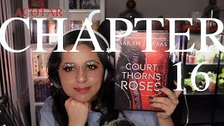 ACOTAR CH 16  Soft Spoken Reading ASMR Rain in Background [upl. by Ehsrop]