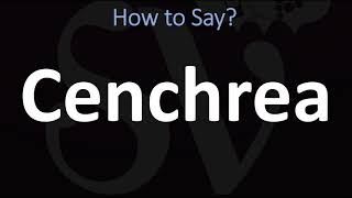 How to Pronounce Cenchrea CORRECTLY [upl. by Afesoj]