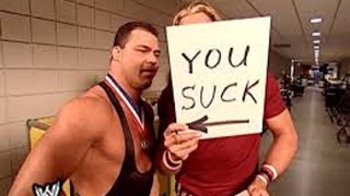 Edge invented the quotYou Suckquot chant for Kurt Angle [upl. by Dun877]