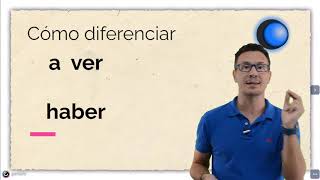 Diferencia entre A VER y HABER [upl. by Oicinoid]