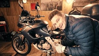 Как зарабатывать на мотоциклах Часть 1 Aprilia Pegaso 650 [upl. by Atrim34]