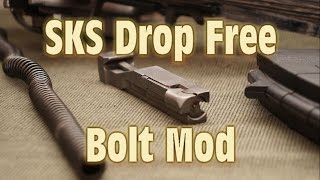 The SKS Bolt Mod Magazine Drop Free Modification [upl. by Kabab]