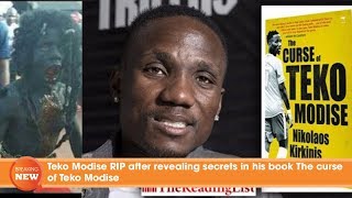 RIP  Teko Modise after revealing secrets in his book The curse of Teko Modise [upl. by Ahsaz]