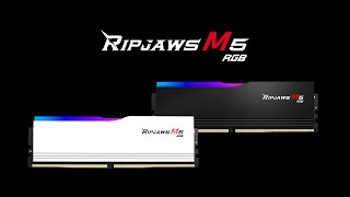 Ripjaws M5 RGB Series DDR5 Memory Launch Trailer [upl. by Eidod]