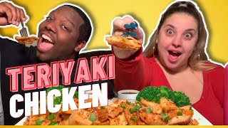 HomeMade Teriyaki Chicken Mukbang JAMILS CONFESSION [upl. by Yllut]