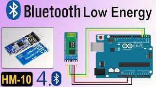 Bluetooth Low Energy Tutorial with HM10 BLE 40 amp Arduino [upl. by Trauner]