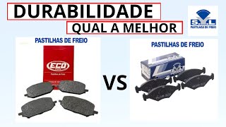 PASTILHA DE FREIO QUAL E MELHOR SYL VS ECOPADS [upl. by Llerrad735]