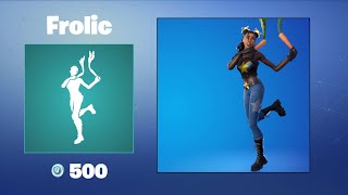 Frolic  Fortnite Emote [upl. by Porty]