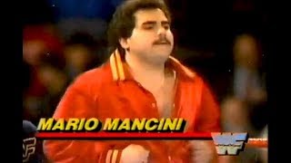 Wrestling “Jobber” Mario Mancini 1985 [upl. by Nebe]