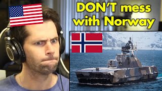 American Reacts to the Norwegian SkjoldClass Corvette [upl. by Faludi432]