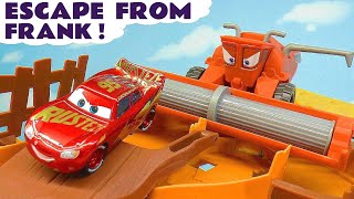 Cars Escape From Frank Toy Car Racing Story [upl. by Ayim]