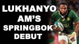 Lukhanyo Ams Springbok Debut [upl. by Nancey]