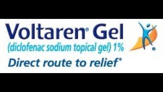 Voltaren Gel Diclofenac 232 100 gr [upl. by Fessuoy130]