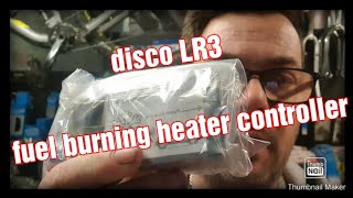 land rover discovery 3 LR3 fuel burning heater remote controller fitting how to cold start fix [upl. by Jeannine]