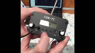 FM Transmitter for Christmas Light Display  Part 3  CZE7C FM Transmitter Review [upl. by Minton]