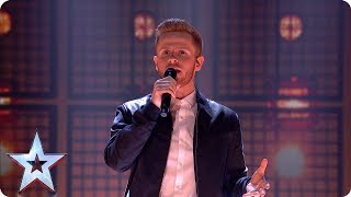 Mark McMullans moving performance gives us all goosebumps  SemiFinal  BGT 2019 [upl. by Brockwell874]