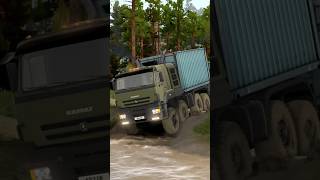 KAMAZ65228 spintires shorts [upl. by Adelice289]