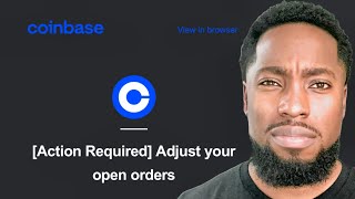 BREAKING Coinbase Canceling Limit Orders AGAIN What to Do [upl. by Kristel365]