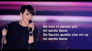 Arisa  Mi sento bene  Testo  Lyrics [upl. by Spiers]