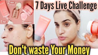 Neutrogena Bright Boost Range Review  Micropolish Serum Gel cream  7 Days Challenge live Results [upl. by Yrrem]