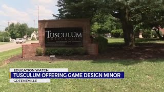 Tusculum University offers new game design minor [upl. by Gairc970]