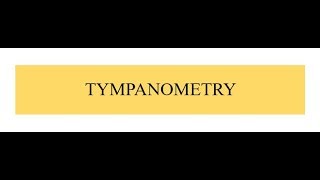 TYMPANOMETRY [upl. by Stanford507]